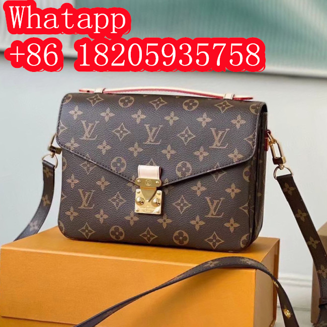 Louis Vuitton Womens Bag Crossbody Bag Pochette Métis Fashion Luxury Brand Pochette Metis M44875 with Original Box Whatapp