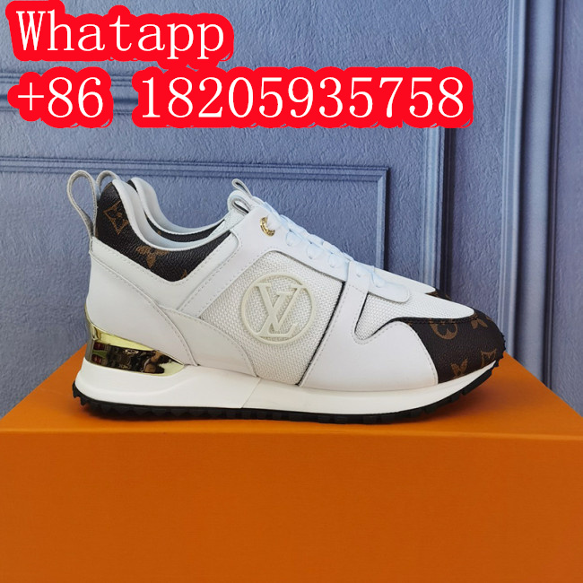 Louis Vuitton Womens Shoes Sneakers Luxury Brand Run Away Sneaker with Original Box Whatapp