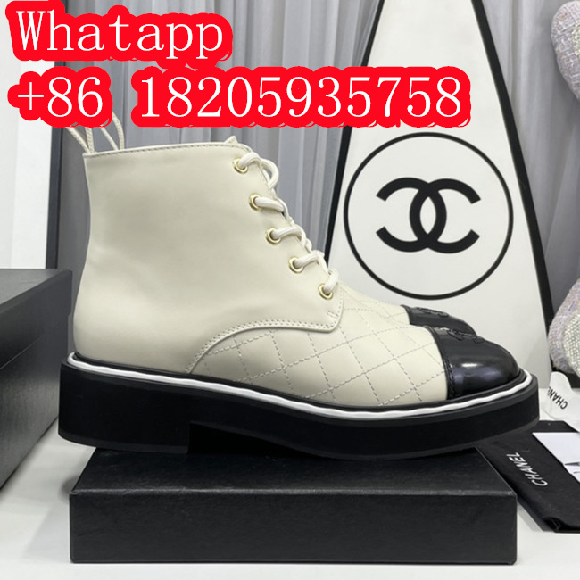 Chanel Womens Shoes Boots Luxury Brand Design with Original Box Women Fashion Ankle Boots Booties Whatapp