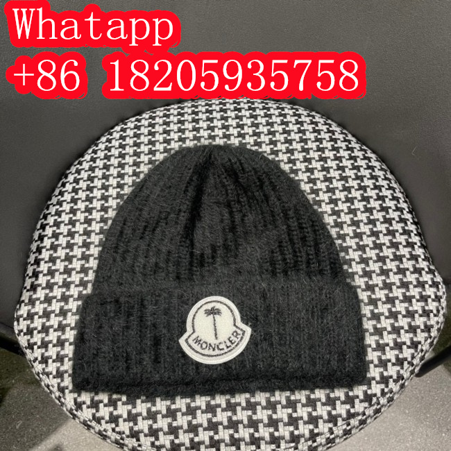 Moncler Mens Womens Hats Luxury Brand Design Moncler Knit Hat with Original Box