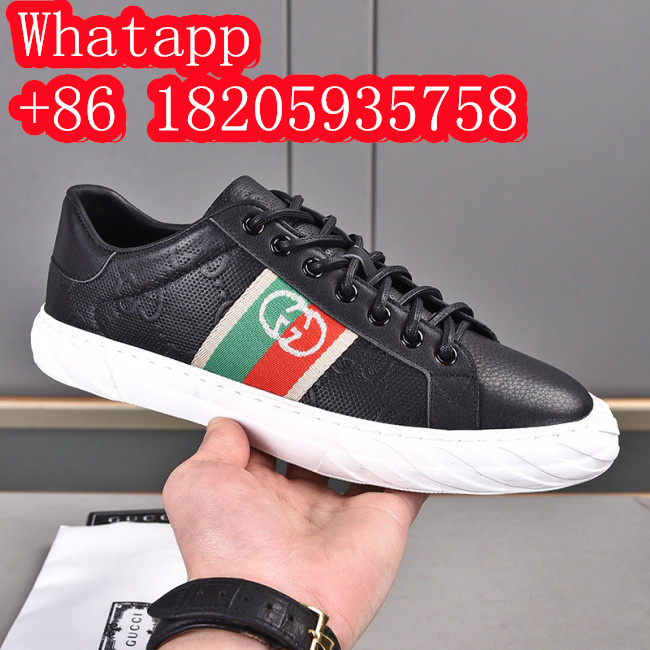 Gucci Mens Shoes Luxury Brand Men's Gucci Tennis Sneaker with Original Box Whatapp