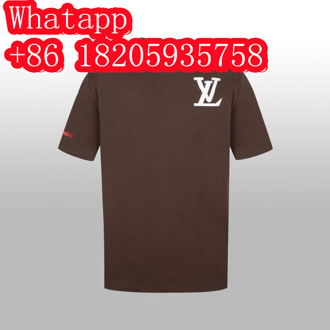 Louis Vuitton Luxury Brand Men Womens Short Sleeve T-Shirt Whatapp