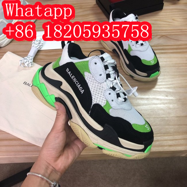 Balenciaga Womens Shoes Breathable Design Sneakers Luxury Brand Triple S Sneaker Whatapp