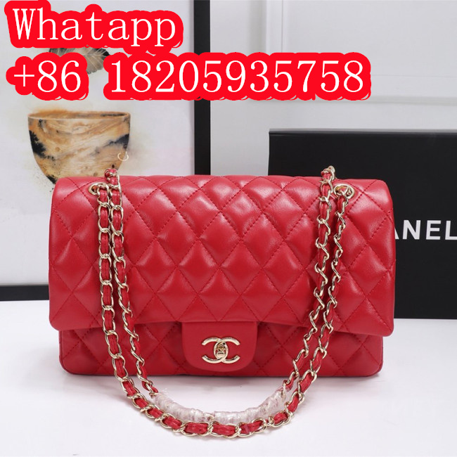 Chanel Womens Bags Crossbody Bag Classic CF Luxury Brand with Original Box Whatapp