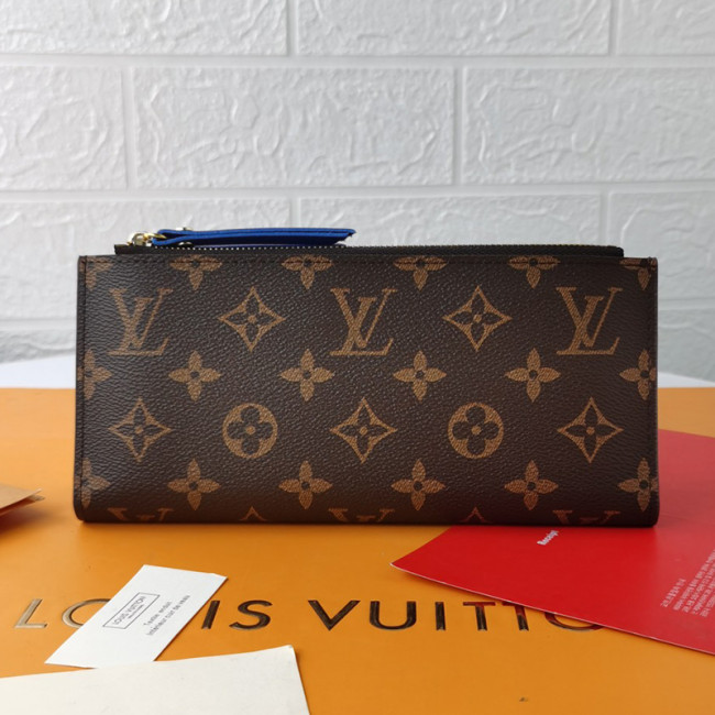 Louis Vuitton Mens Womens Wallets Purse Luxury Brand Designer Zippy WALLET M61269 with Original Box Whatapp