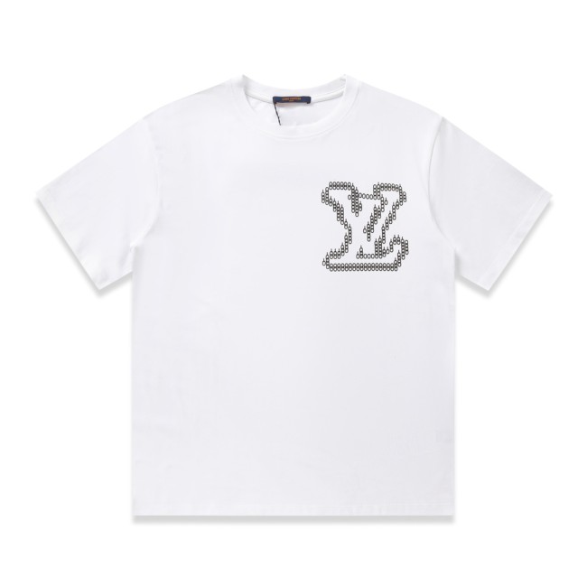 Louis Vuitton Luxury Brand Men Womens Short Sleeve T-Shirt Whatapp