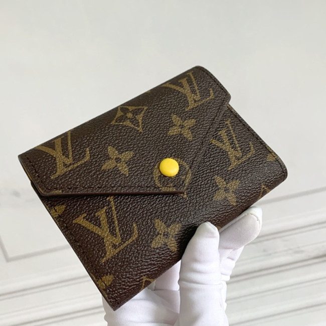 Louis Vuitton Womens Bags Wallets Clutch Luxury Brand Fashion Type Monogram VICTORINE WALLET with Original Box Whatapp