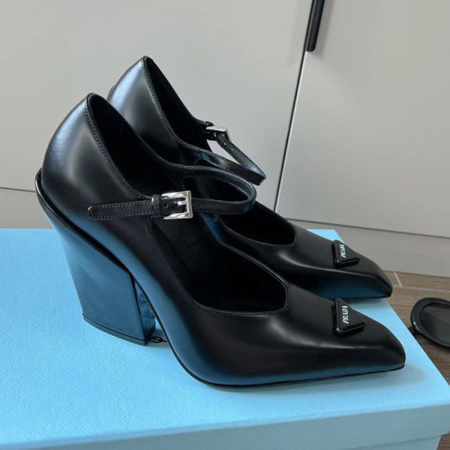 Prada Women Shoes Fashion Luxury Brand Evening Party Pumps with Original Box Whatapp