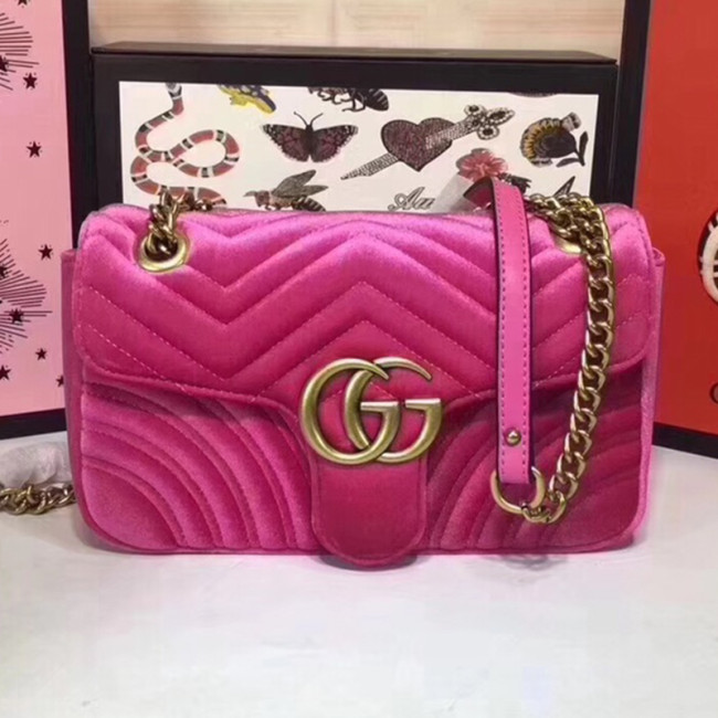 Gucci Womens Bags Shoulder Messenger Bag Luxury Brand Small GG Marmont bag with Original Box Whatapp