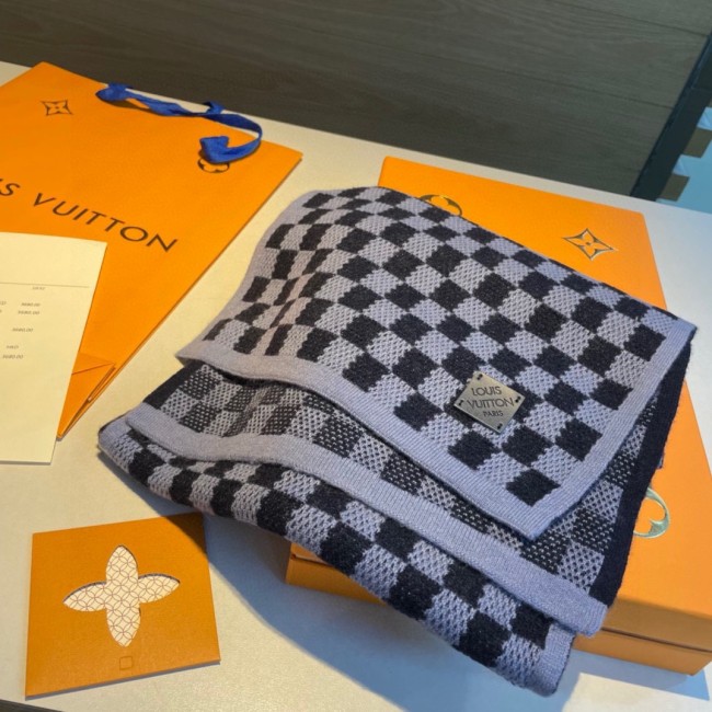 Louis Vuitton Scarves Men Womens Fashion Scarf with Original Box Whatapp