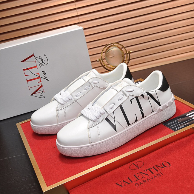 Valentino Men Shoes Fashion Design Luxury Brand VLTN OPEN SNEAKER Whatapp