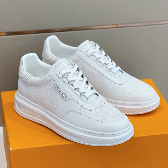 Louis Vuitton Men Shoes Fashion Sneakers RIVOLI Beverly Hills SNEAKER Luxury Brand Casual Shoes with Original Box Whatapp