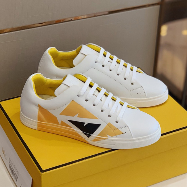 Fendi Mens Shoes Fashion Sneakers Luxury Brand Casual Shoes for Men with Original Box Whatapp