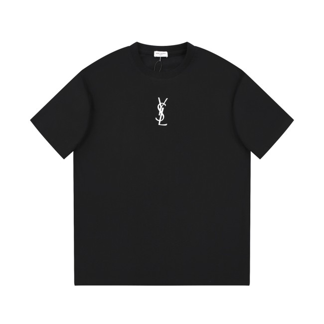 Saint Laurent YSL Luxury Brand Men Womens Short Sleeve T-Shirt Whatapp