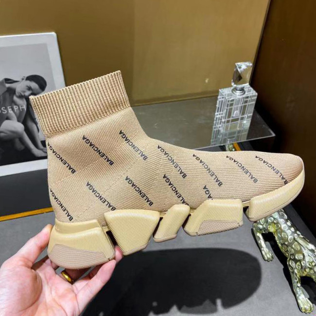 Balenciaga Womens Shoes Breathable Luxury Brand Fashion WOMEN'S SPEED SNEAKER 2.0 with Original Box Speed Sneakers Whatapp