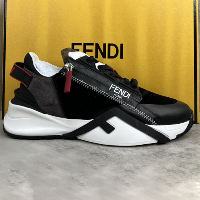 Fendi Mens Shoes Fashion Sneakers Luxury Brand Casual Fendi Flow Low-Top Sneakers Shoes for Men with Original Box 0 Whatapp