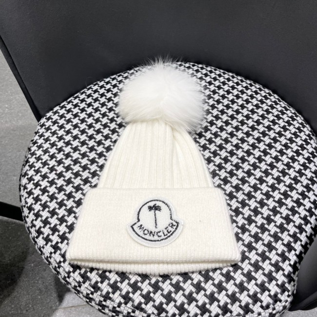 Moncler Mens Womens Hats Luxury Brand Design Moncler Knit Hat with Original Box