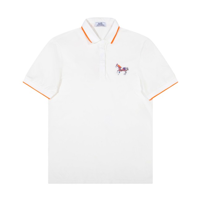 Hermes Luxury Brand Mens Short Sleeve T-Shirt Polo Shirt Whatapp