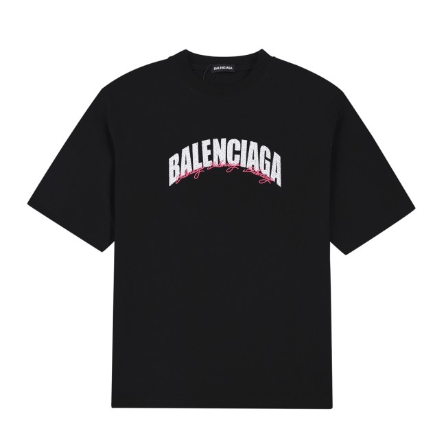 Balenciaga Luxury Brand Women Mens Short Sleeve T-Shirt Whatapp