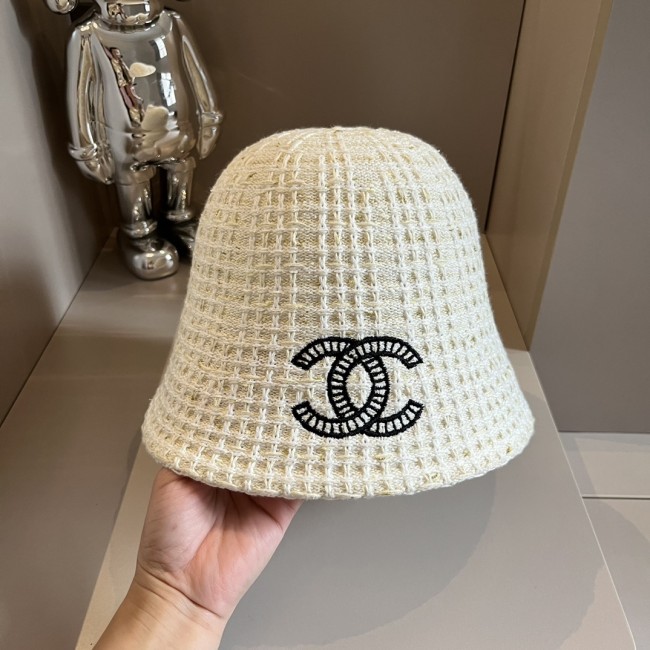 Chanel Womens Hats Luxury Brand Bucket Hat with Original Box