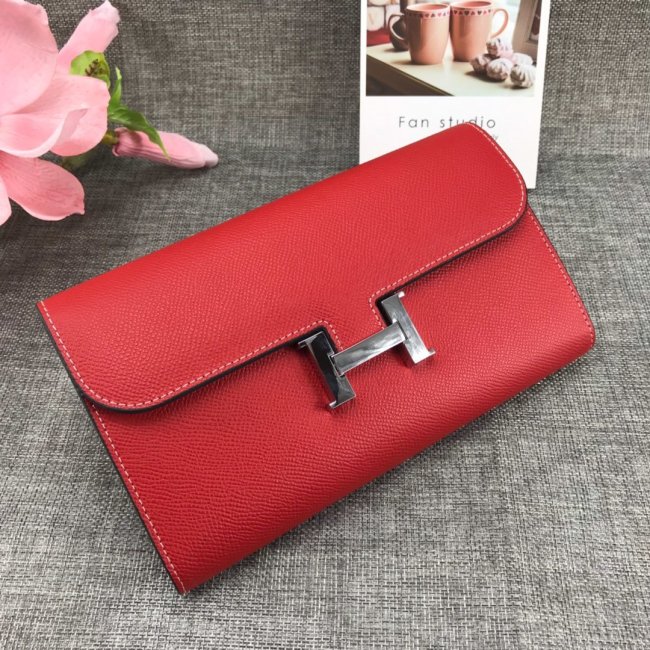 Hermes Womens Mens Wallets Purse Card Holder Leather Long Design Coin Bag with Original Box Whatapp