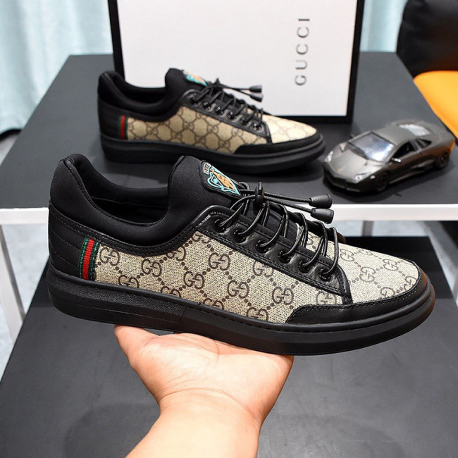 Gucci Mens Shoes Luxury Brand Men's Gucci Tennis Sneaker with Original Box Whatapp