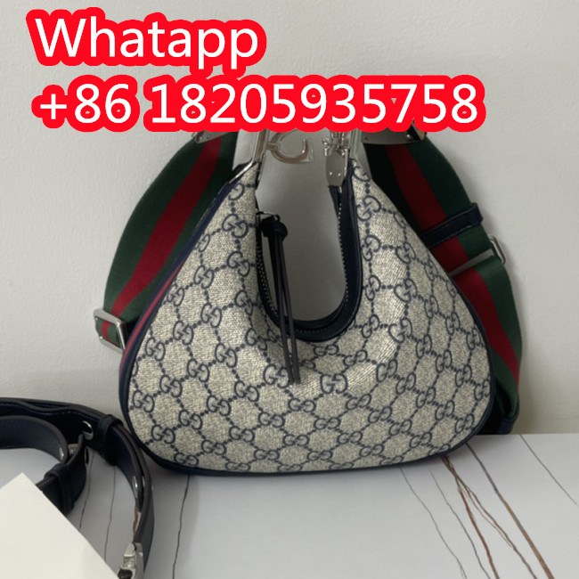 Gucci Womens Bags Shoulder Messenger Bag Luxury Brand Gucci Attache small shoulder bag with Original Box 699409 96GRN 4091 Whatapp