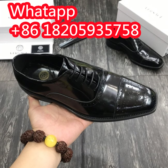 Versace Men Shoes Fashion Design Luxury Brand Whatapp