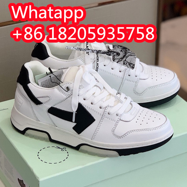 Off-White Men Shoes Sneakers Luxury Brand Off-White Floating Arrow Lace Up Sneakers Low-Tops with Original Box Whatapp