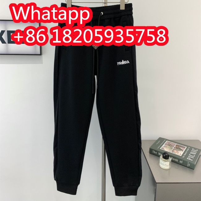 Prada Luxury Brand Women Mens Jogging Pant Sweatpants Whatapp