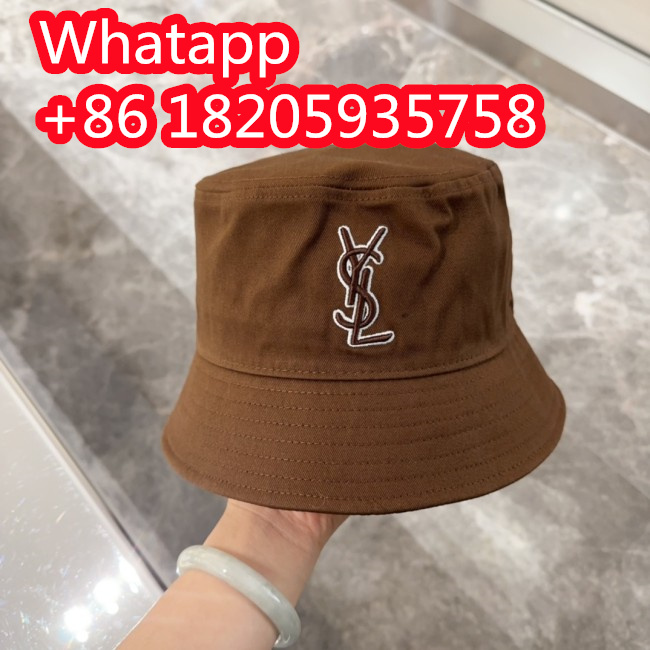 Saint Laurent YSL Men Womens Hats Luxury Brand Design Saint Laurent Bucket Hat with Original Box