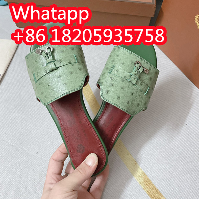 Loro Piana Womens Shoes Sandals Slippers Casual Design Luxury Brand Fashion Shoes for Women with Original Box Whatapp