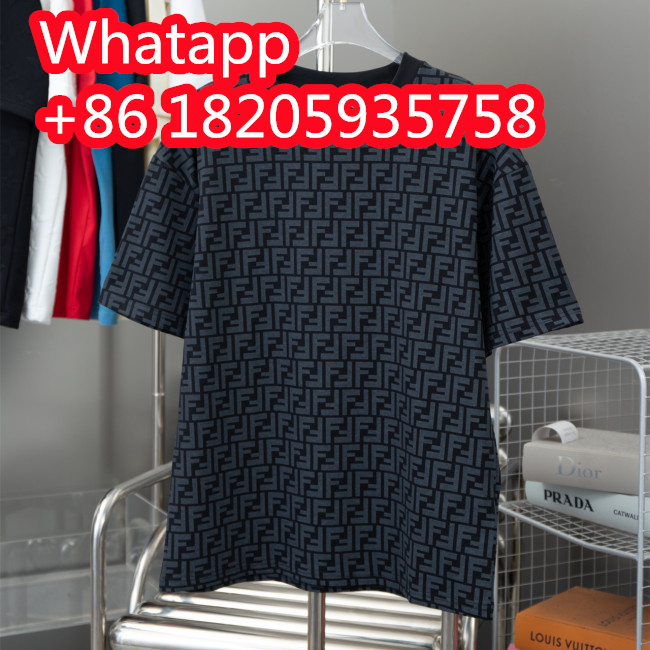 Fendi Luxury Brand Women Mens Short Sleeve T-Shirt Whatapp