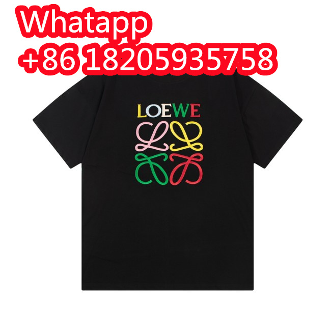 Loewe Luxury Brand Men Womens Short Sleeve T-Shirt Whatapp