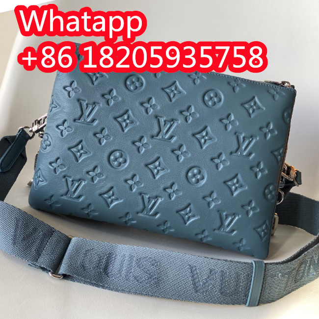 Louis Vuitton Womens Bags Messenger Shoulder Bags Luxury Brand COUSSIN PM M20379 with Original Box Monogram embossed puffy lambskin Whatapp