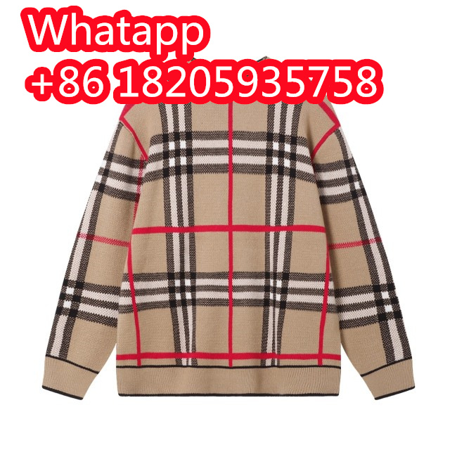 Burberry Mens Women Sweater Luxury Brand Mens Knitwear Top Quality Whatapp