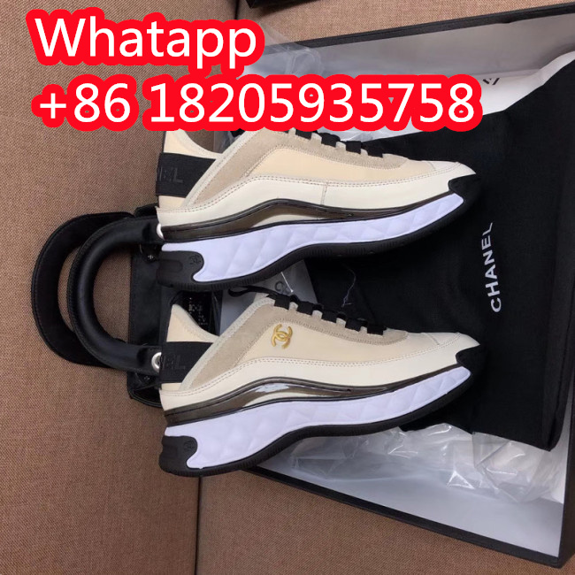 Chanel Men Shoes Sneakers Fashion Design Luxury Brand Lace-Up Sports Shoes with Original Box Whatapp