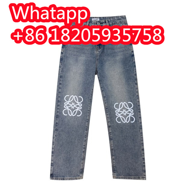 Loewe Luxury Brand Mens Jeans Whatapp