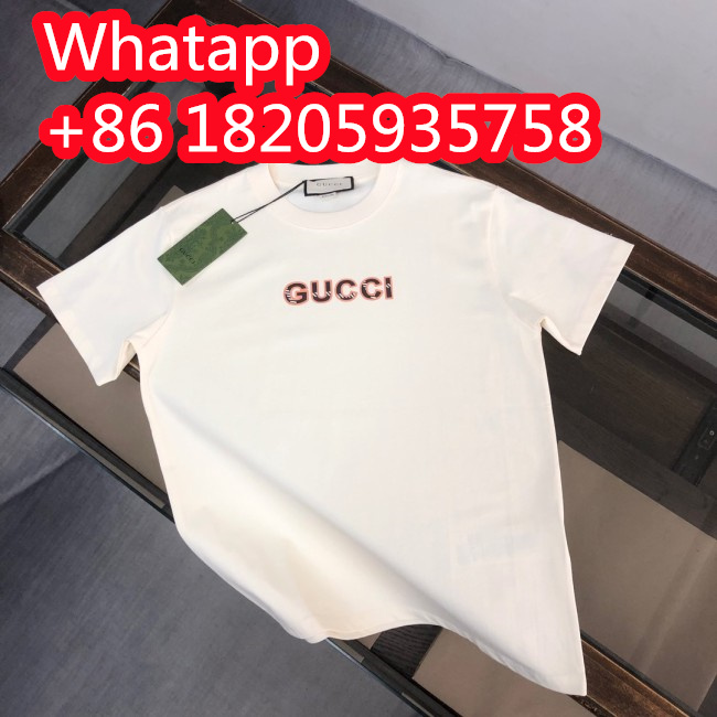 Gucci Luxury Brand Women Mens Short Sleeve T-Shirt Whatapp