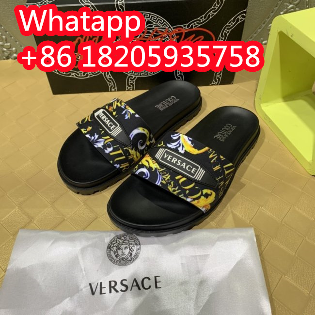 Versace Men Shoes Sandals Fashion Mule Luxury Designer Whatapp