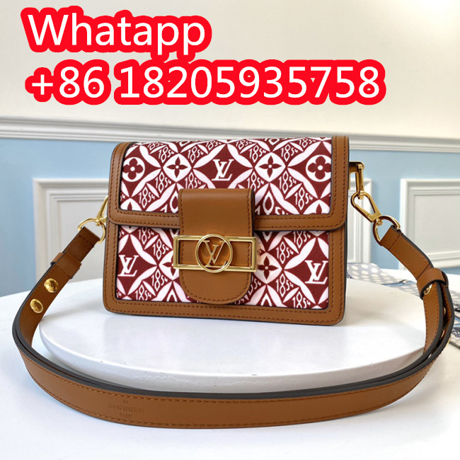 Louis Vuitton Womens Bag SINCE 1854 DAUPHINE MINI Luxury Brand Shoulder Bags for Women with Original Box M57172 Whatapp