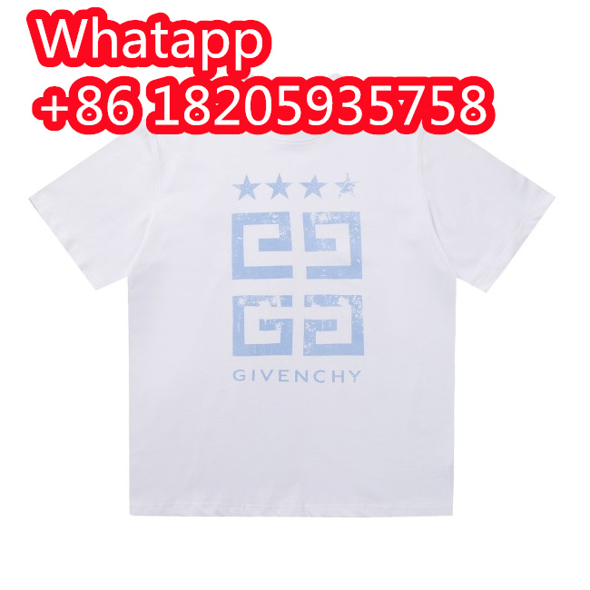 Givenchy Womens Mens Short Sleeve T-Shirt Luxury Brand Whatapp