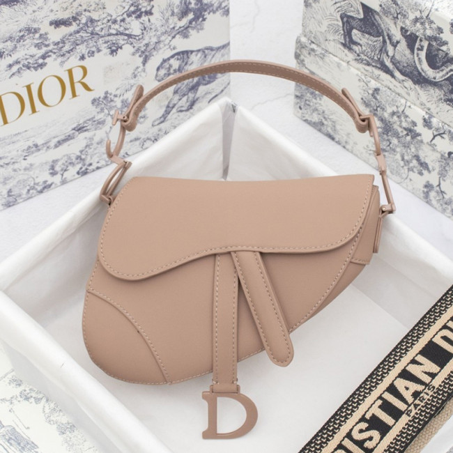 Dior Womens Bag Saddle Bag Luxury Brand Fashion Saddle Bag Pink Ultramatte Calfskin Whatapp