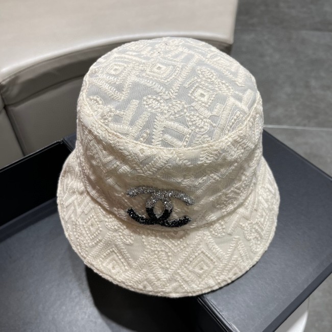 Chanel Womens Hats Luxury Brand Bucket Hat with Original Box