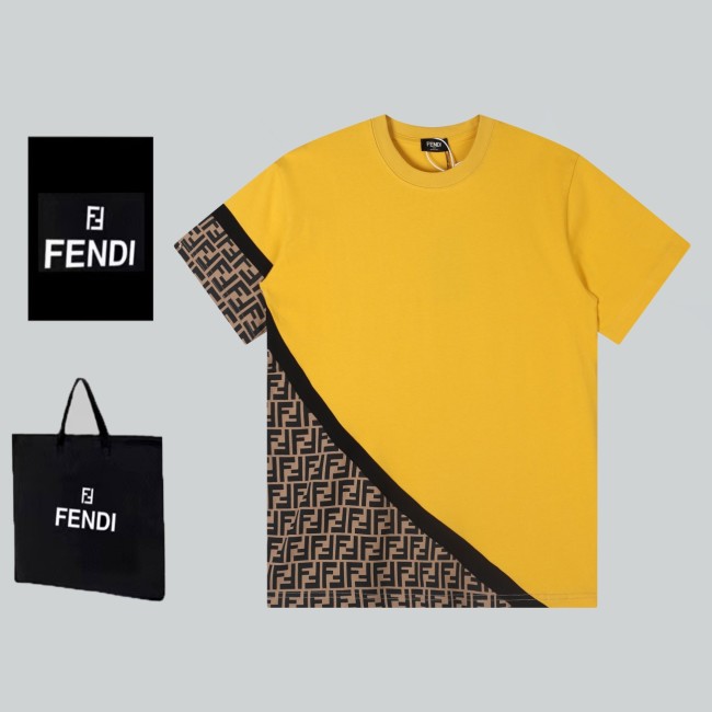 Fendi Luxury Brand Women Mens Short Sleeve T-Shirt Whatapp