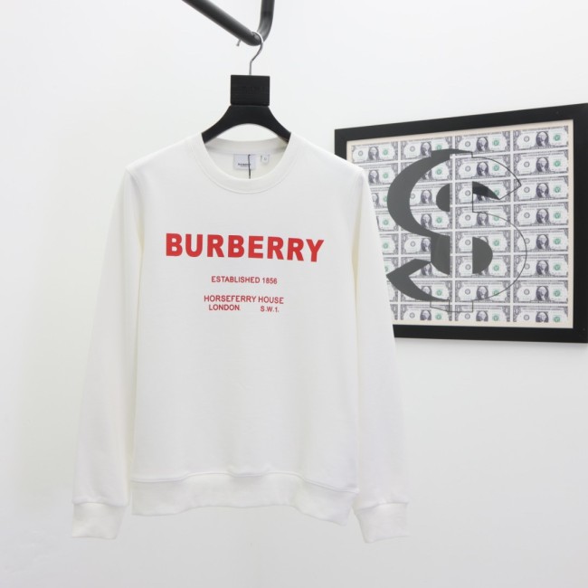 Burberry Womens Mens Long Sleeve T Shirts Sweatshirt Luxury Brand Mens Sweatshirts Whatapp