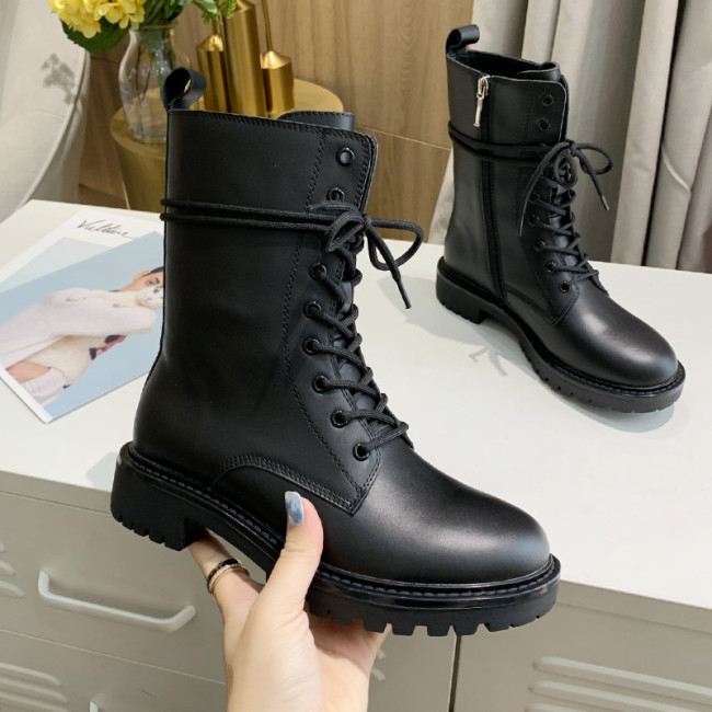 Dior Women Shoes Boots Luxury Brand Design D-Major Ankle Boots Length Fashion Type with Original Box Whatapp