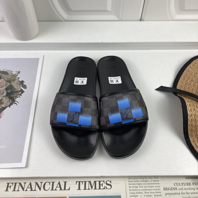 Louis Vuitton Men Womens Shoes Fashion Sandals WATERFRONT MULE Whatapp