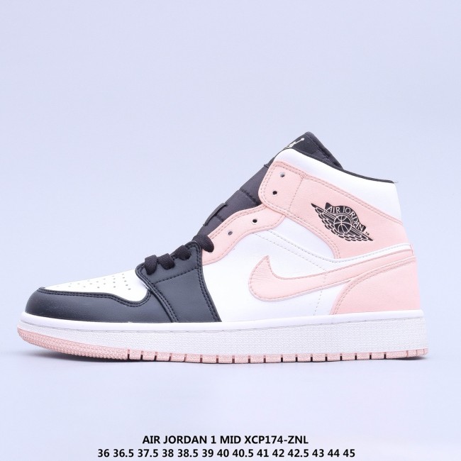 Air Jordan 1 Mid Crimson Tint Mens Womens Shoes Sneakers with Original Box XCP174-ZNL Whatapp