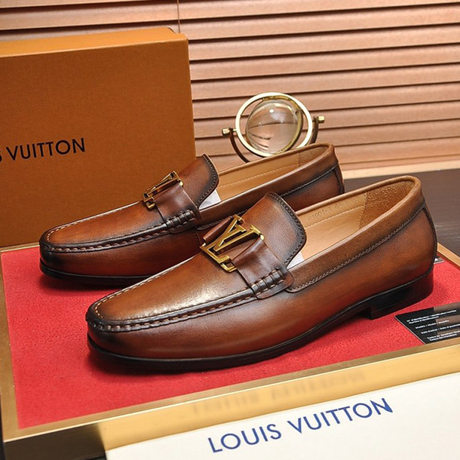 Louis Vuitton Men Shoes Business Luxury Brand LV Dress Shoes with Original Box Whatapp